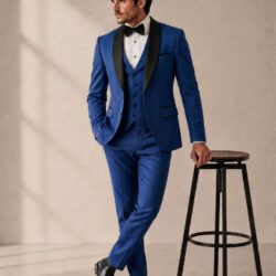 Premium Men's 3-Piece Suit Jacket & Vest Set – Wedding & Formal Wear
